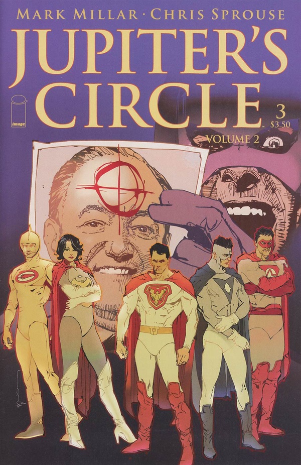 Jupiter's Circle #3 cover