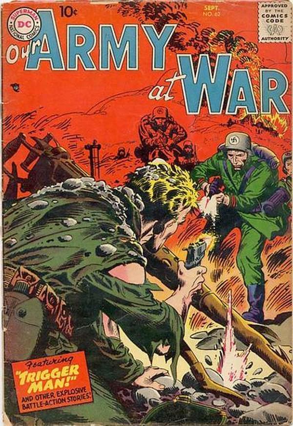 Our Army at War #62 cover
