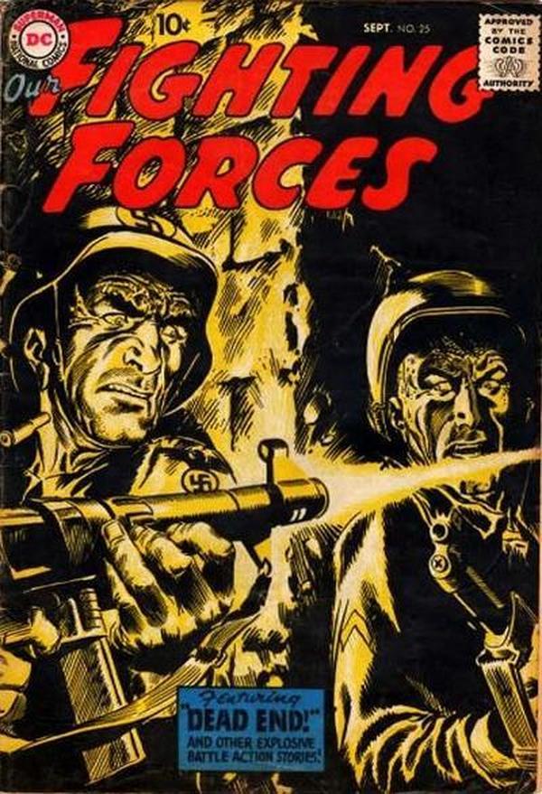 Our Fighting Forces #25 cover