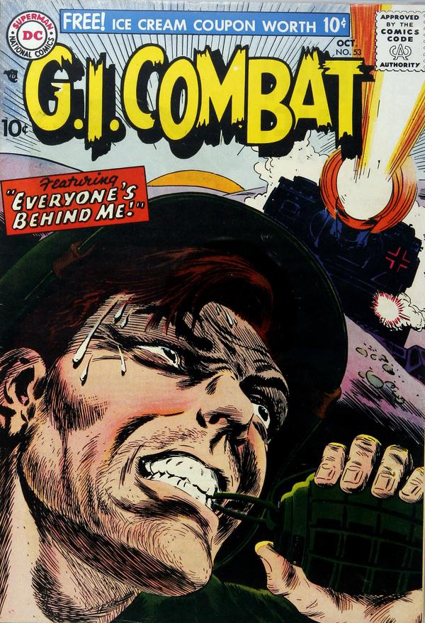 G.I. Combat #53 cover