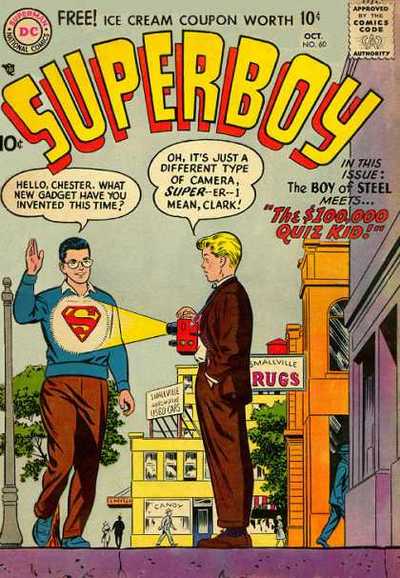 Superboy #60 cover