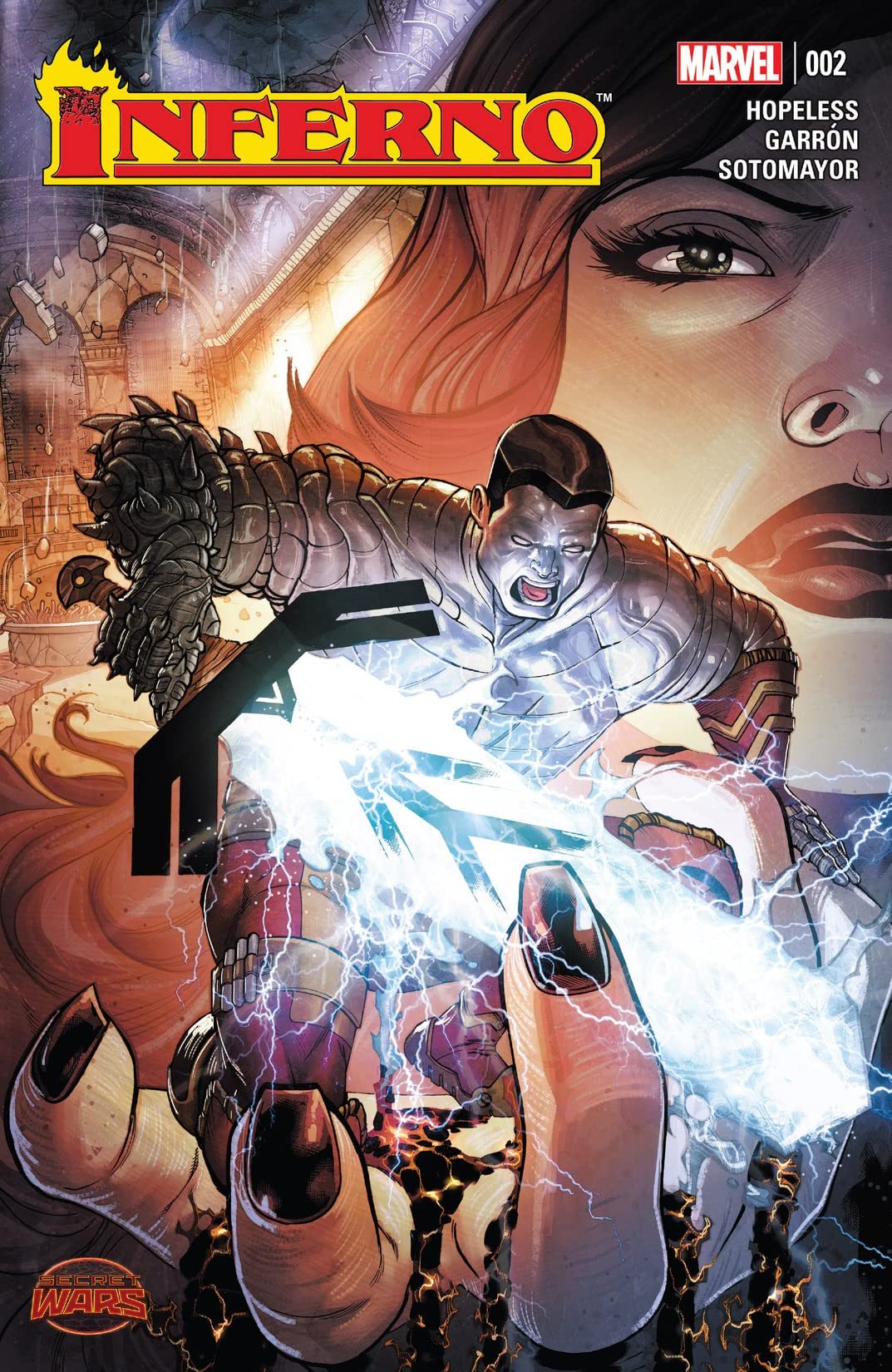 Inferno #2 cover