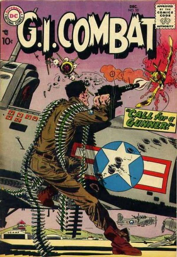 G.I. Combat #55 cover
