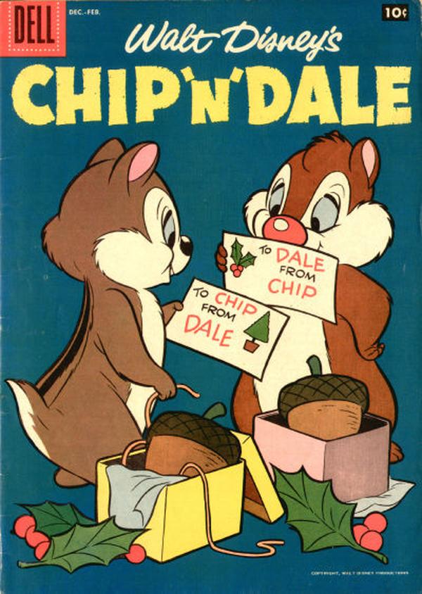 Walt Disney's Chip 'n' Dale #12 cover