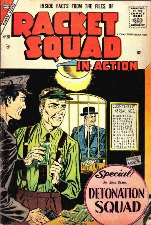 Racket Squad in Action #28 cover