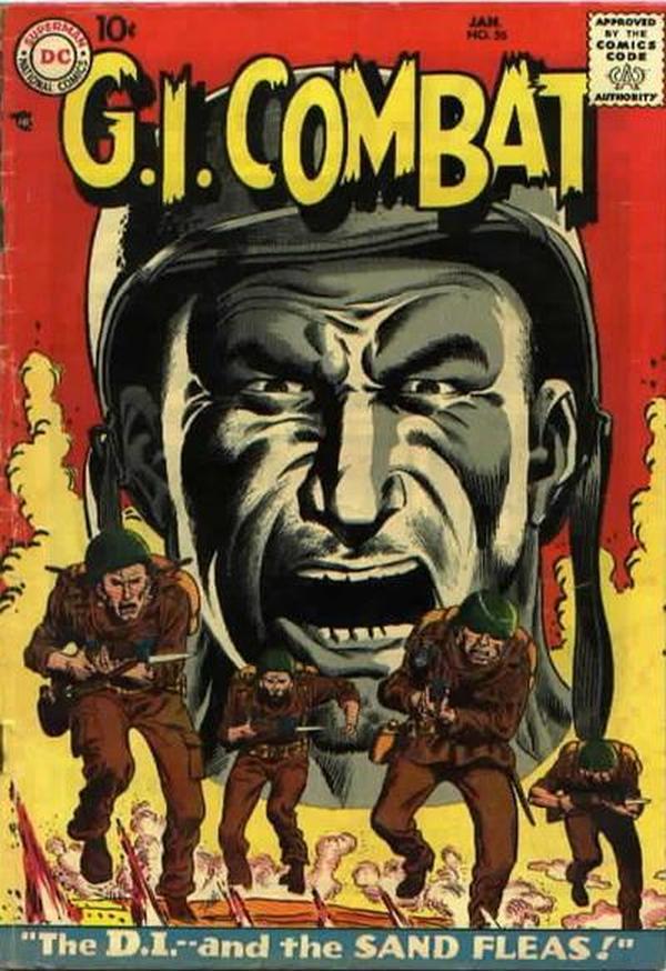 G.I. Combat #56 cover