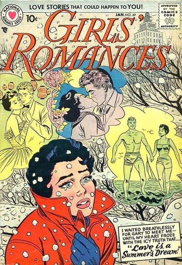 Girls' Romances #49 cover