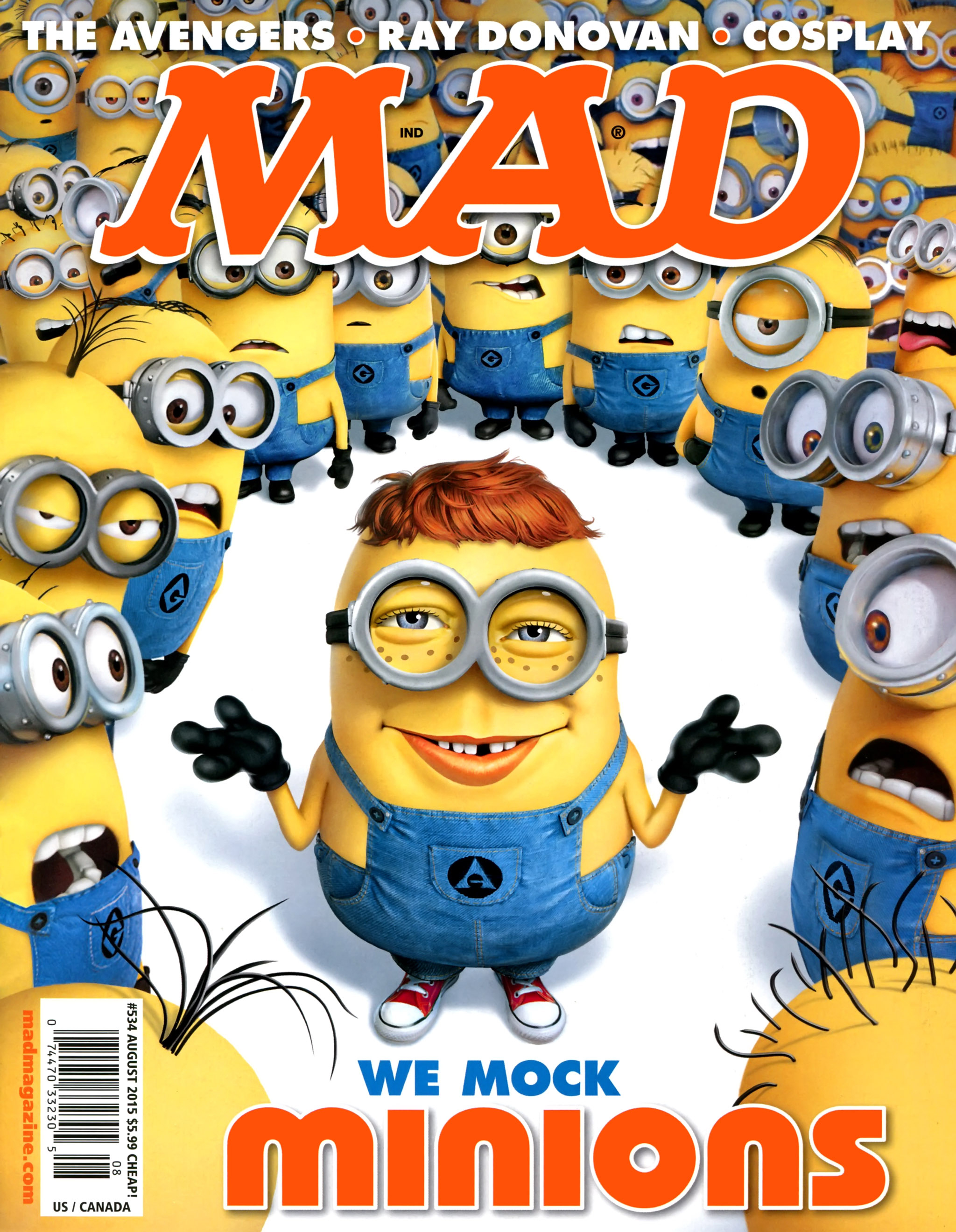 Mad #534 cover
