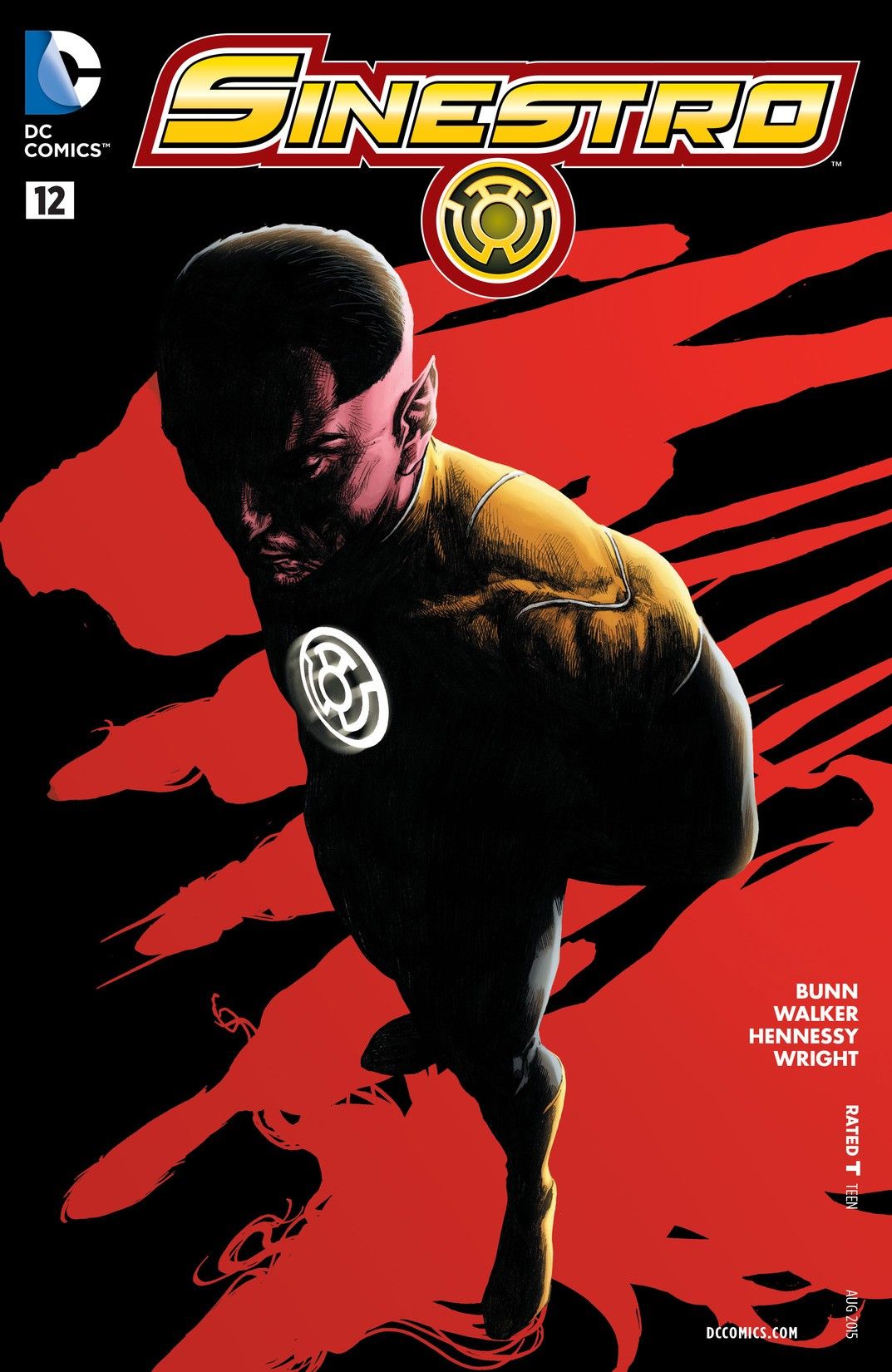 Sinestro #12 cover