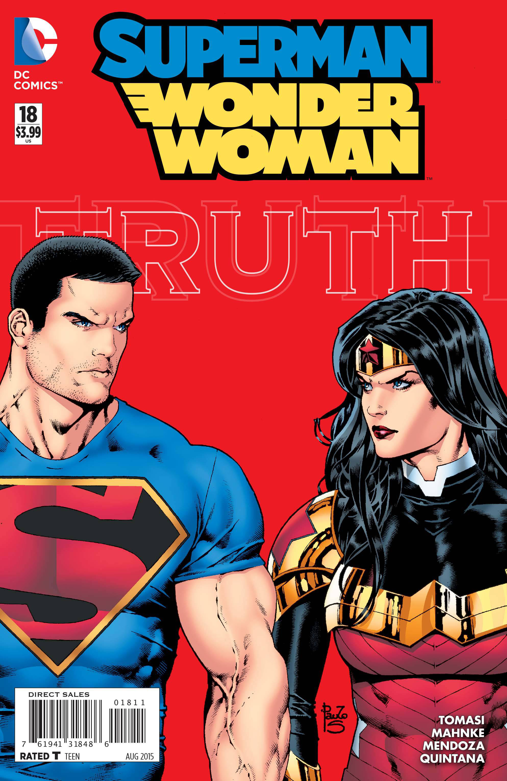 Superman / Wonder Woman #18 cover