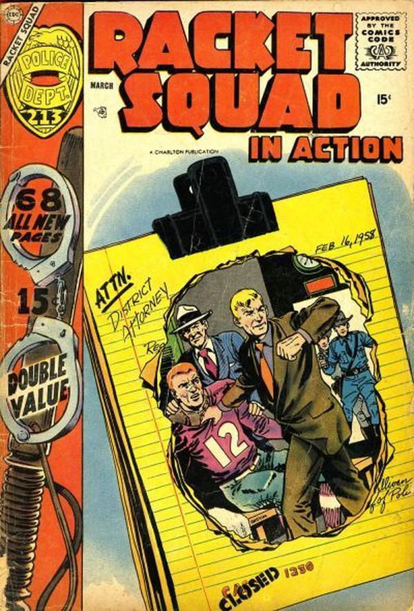 Racket Squad in Action #29 cover