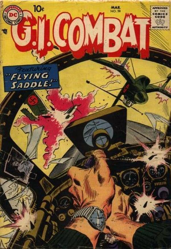 G.I. Combat #58 cover