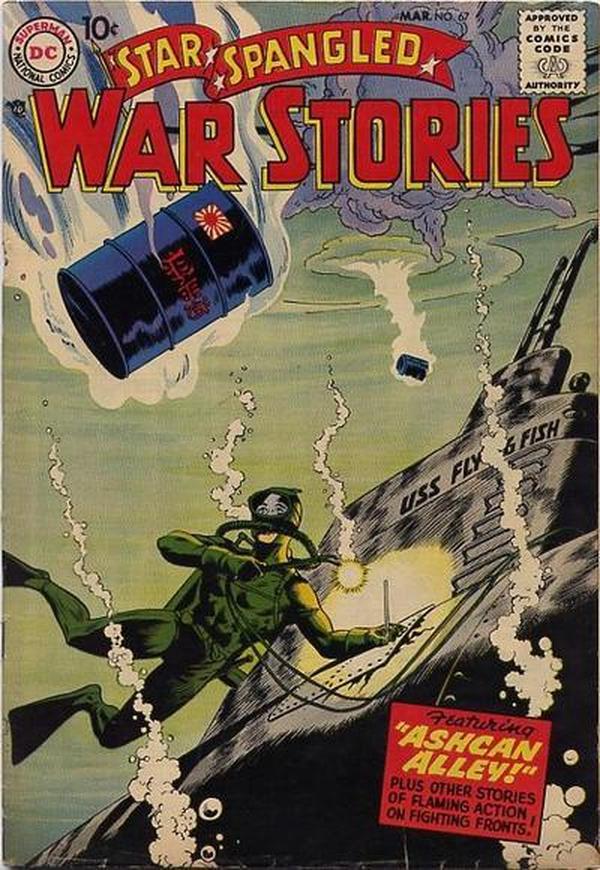 Star Spangled War Stories #67 cover