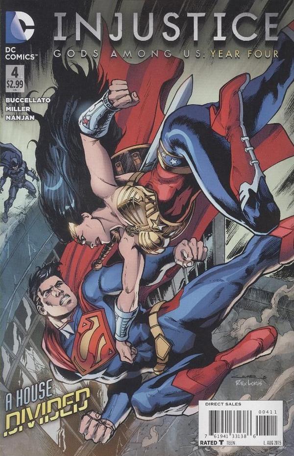 Injustice: Gods Among Us Year Four #4 cover