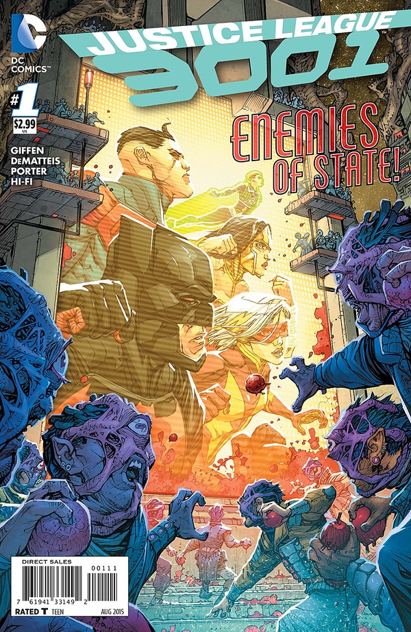 Justice League 3001 #1 cover