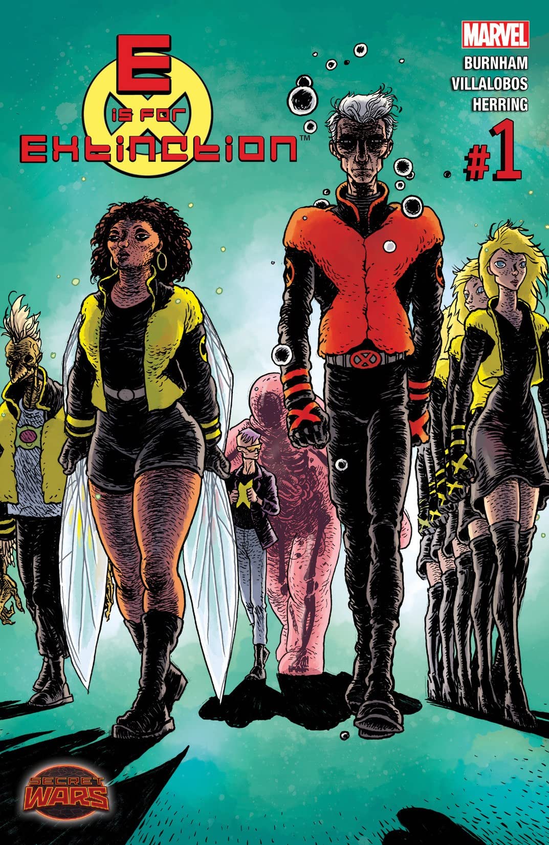 E Is for Extinction #1 cover
