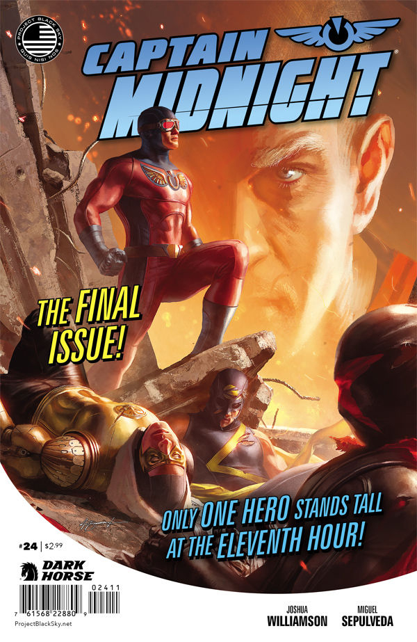 Captain Midnight #24 cover