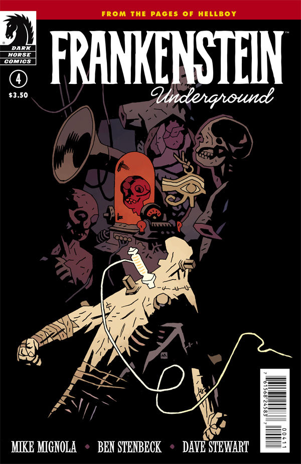 Frankenstein Underground #4 cover