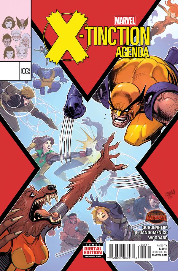 X-Tinction Agenda #2 cover