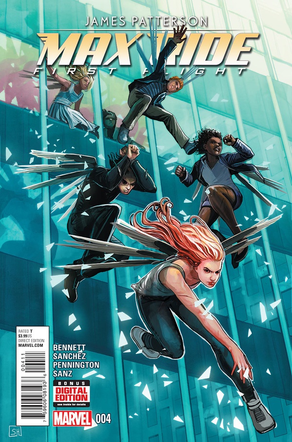 Max Ride: First Flight #4 cover