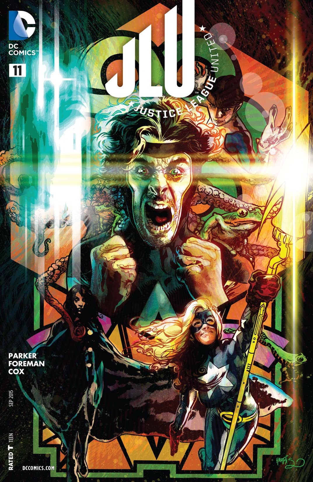 Justice League United #11 cover