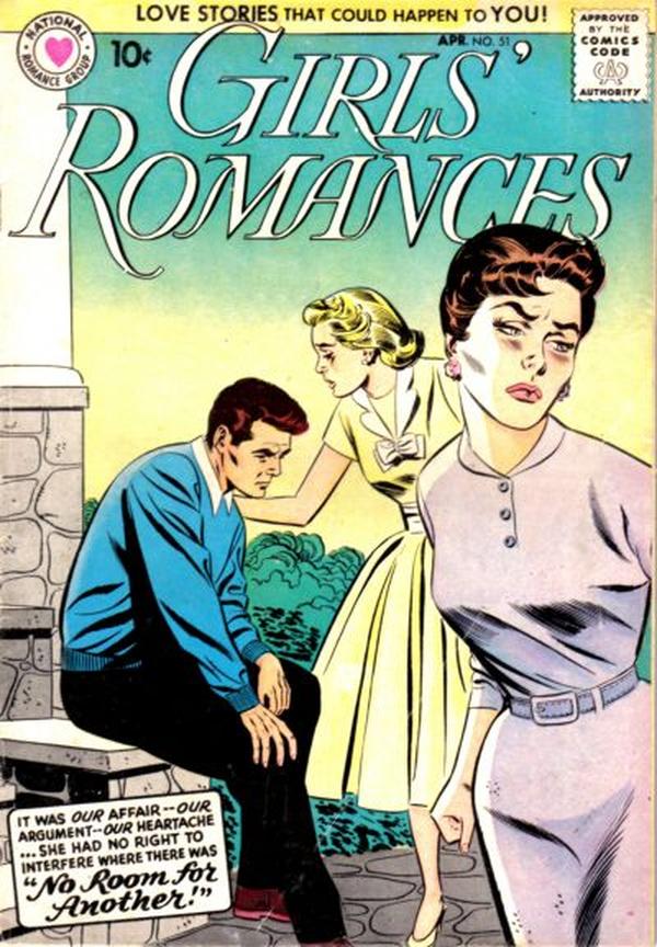 Girls' Romances #51 cover