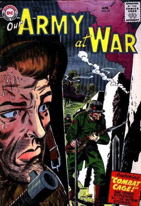 Our Army at War #69 cover