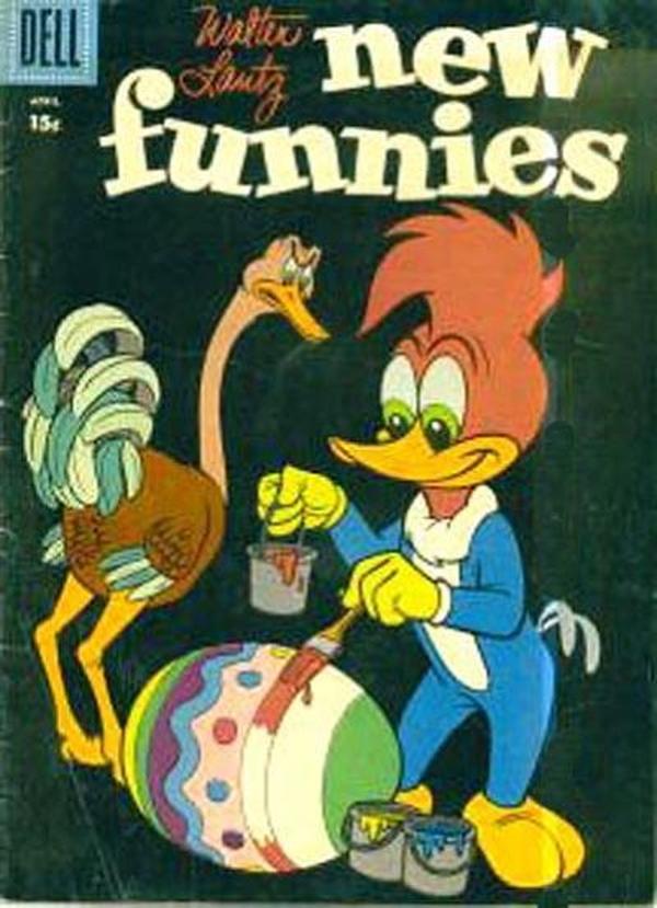 Walter Lantz New Funnies #254 cover