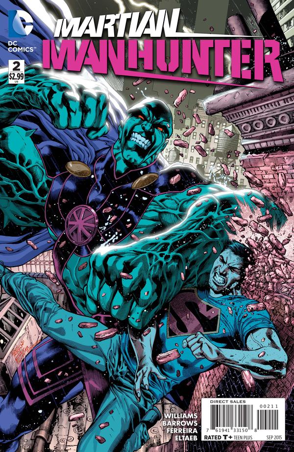 Martian Manhunter #2 cover