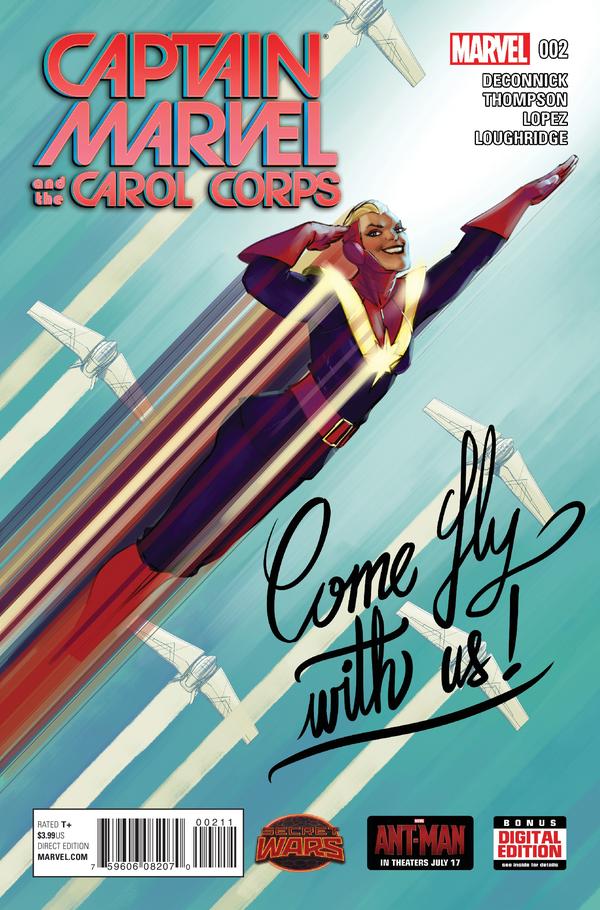 Captain Marvel & the Carol Corps #2 cover