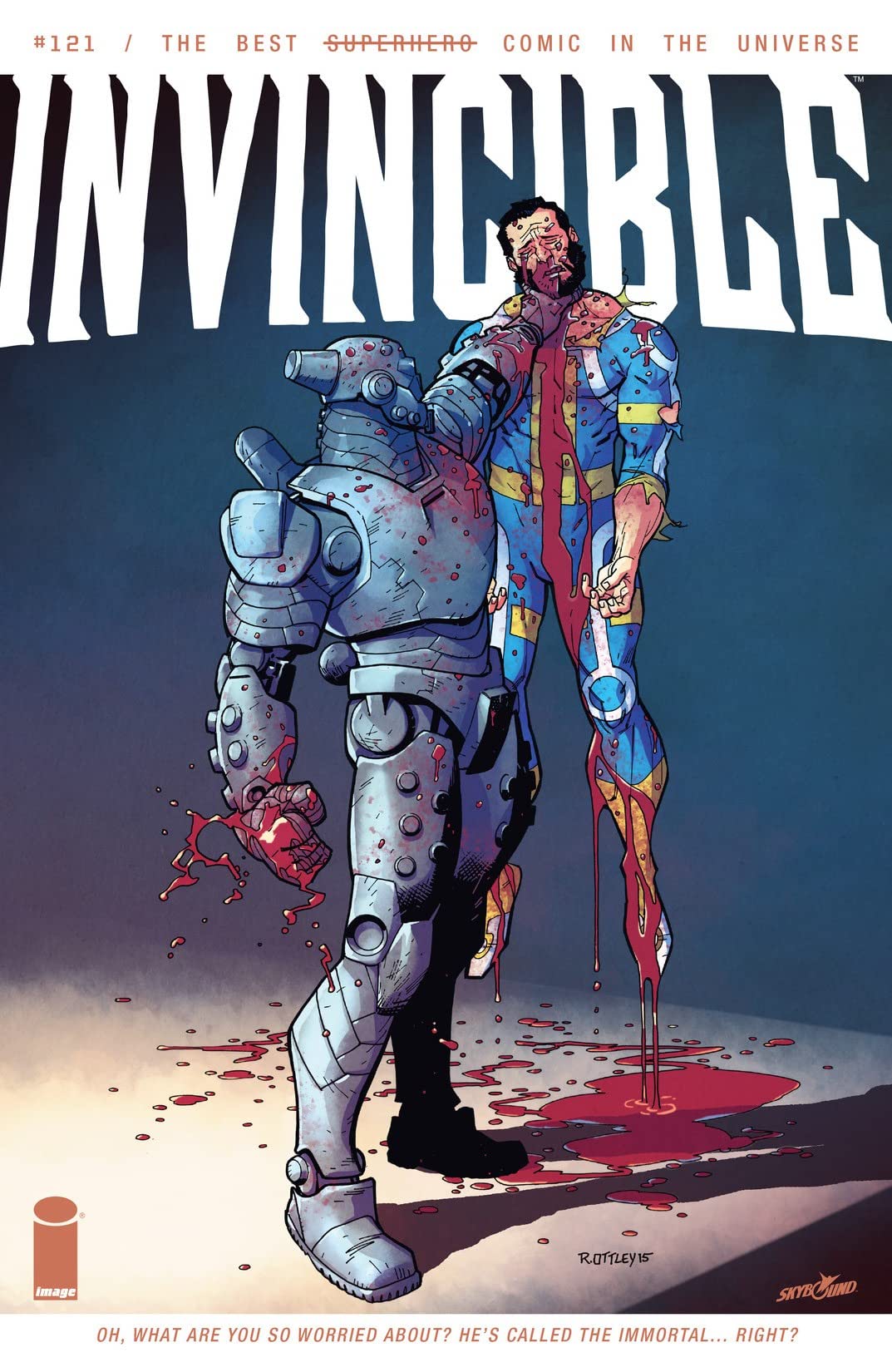 Invincible #121 cover