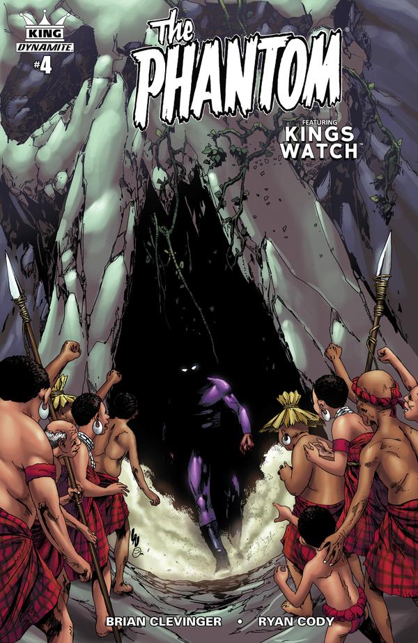 King: The Phantom #4 cover