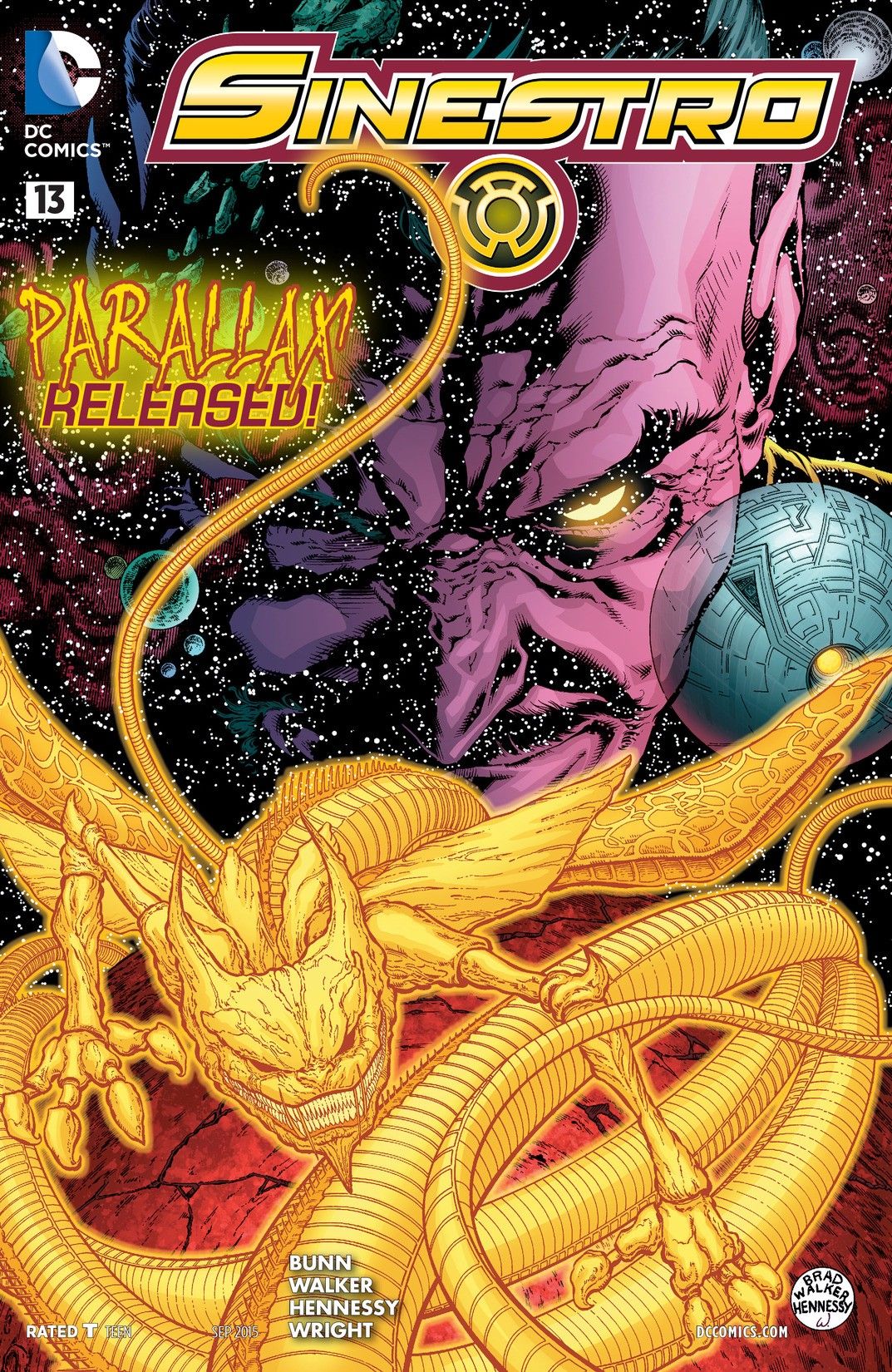 Sinestro #13 cover