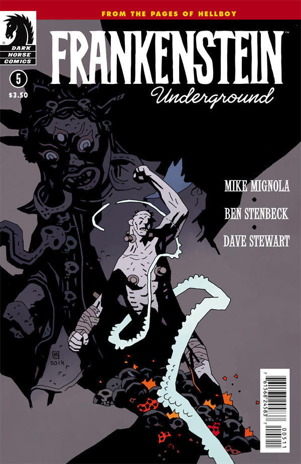 Frankenstein Underground #5 cover