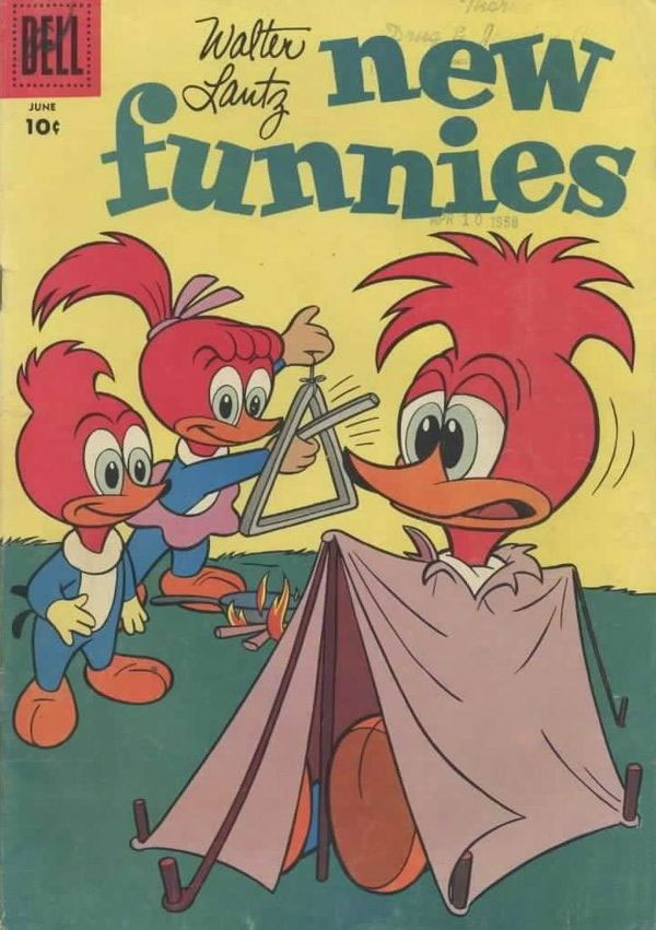 Walter Lantz New Funnies #256 cover