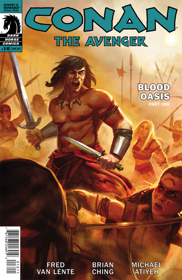 Conan the Avenger #16 cover