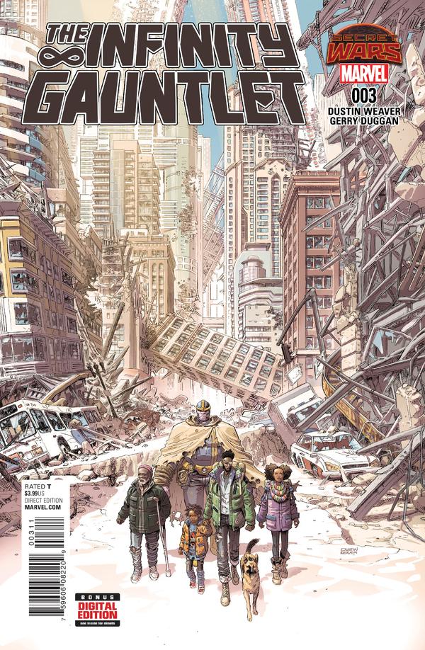 Infinity Gauntlet #3 cover