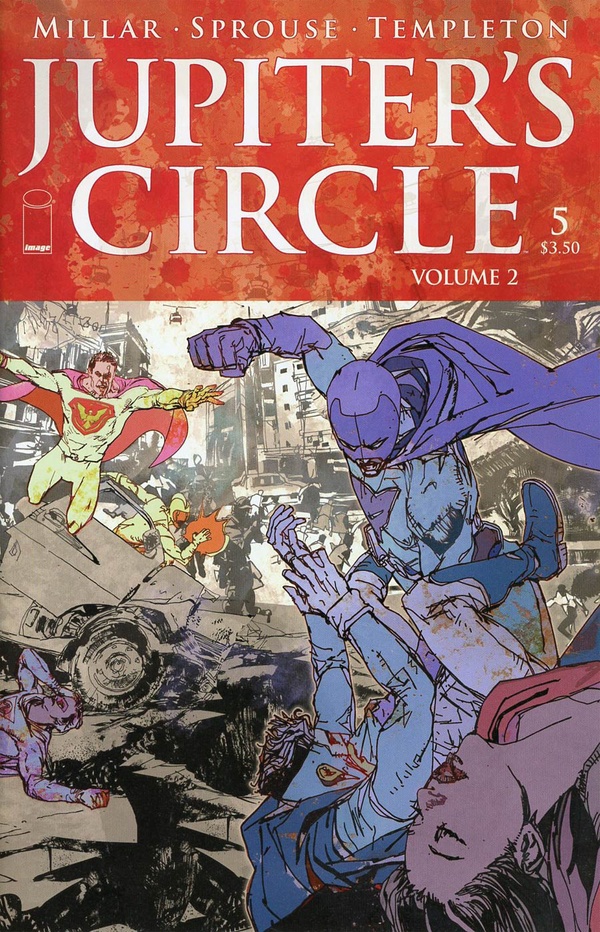 Jupiter's Circle #5 cover