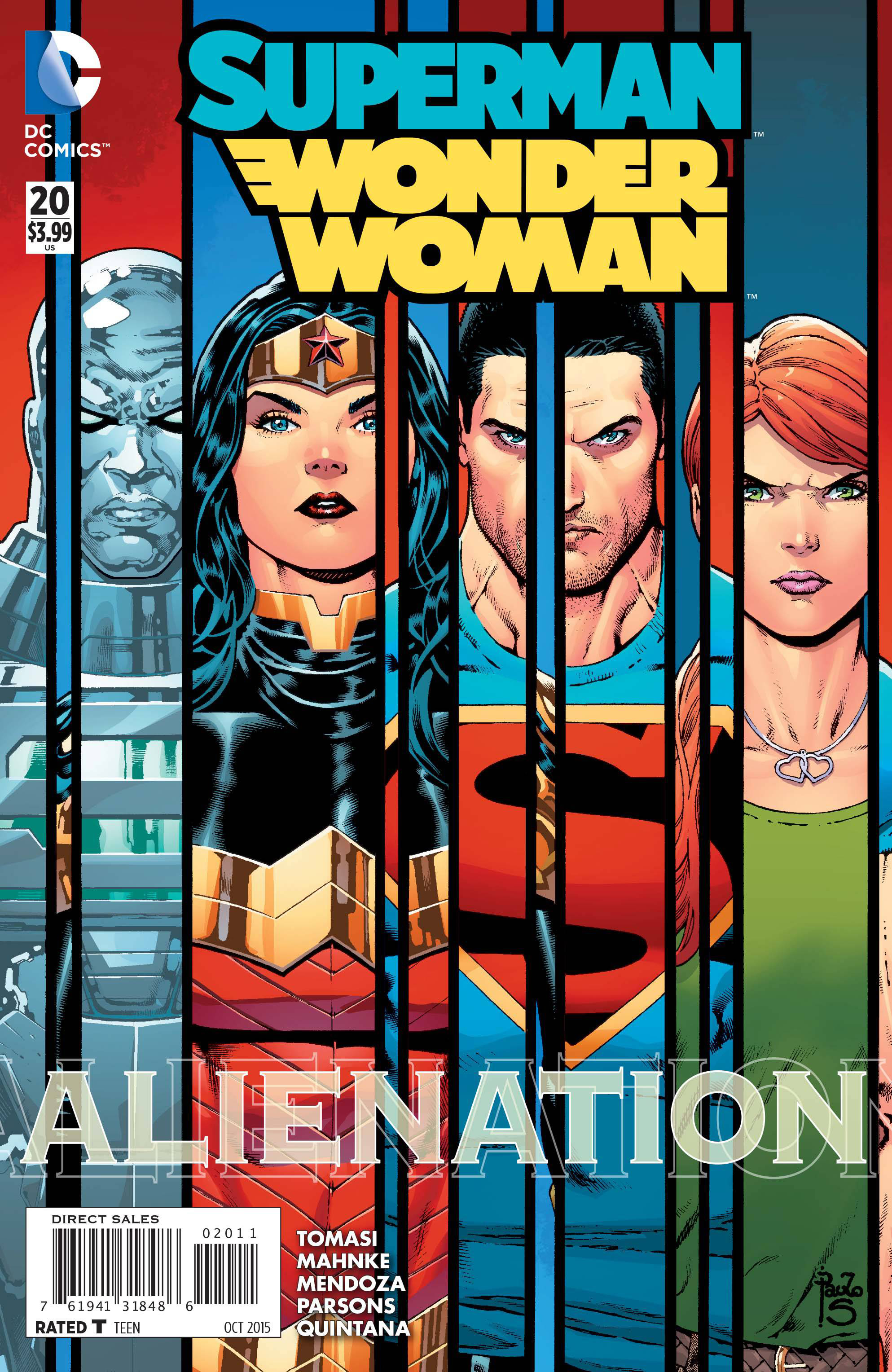 Superman / Wonder Woman #20 cover