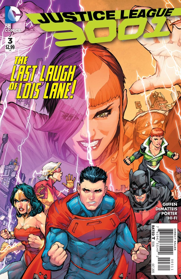 Justice League 3001 #3 cover
