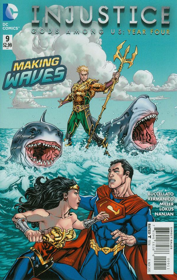 Injustice: Gods Among Us Year Four #9 cover