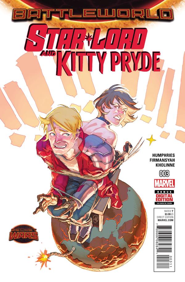 Star-Lord & Kitty Pryde #3 cover