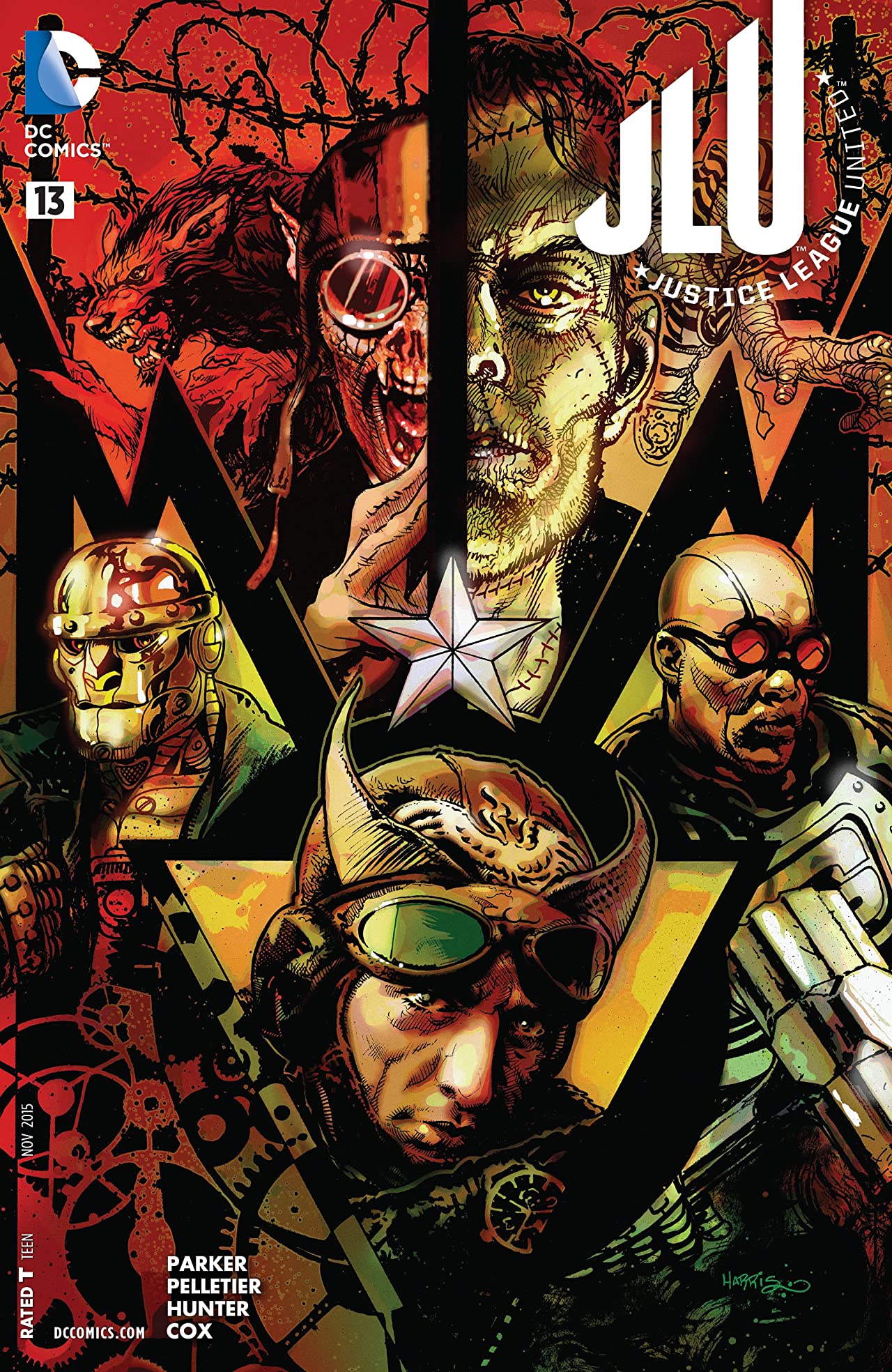 Justice League United #13 cover