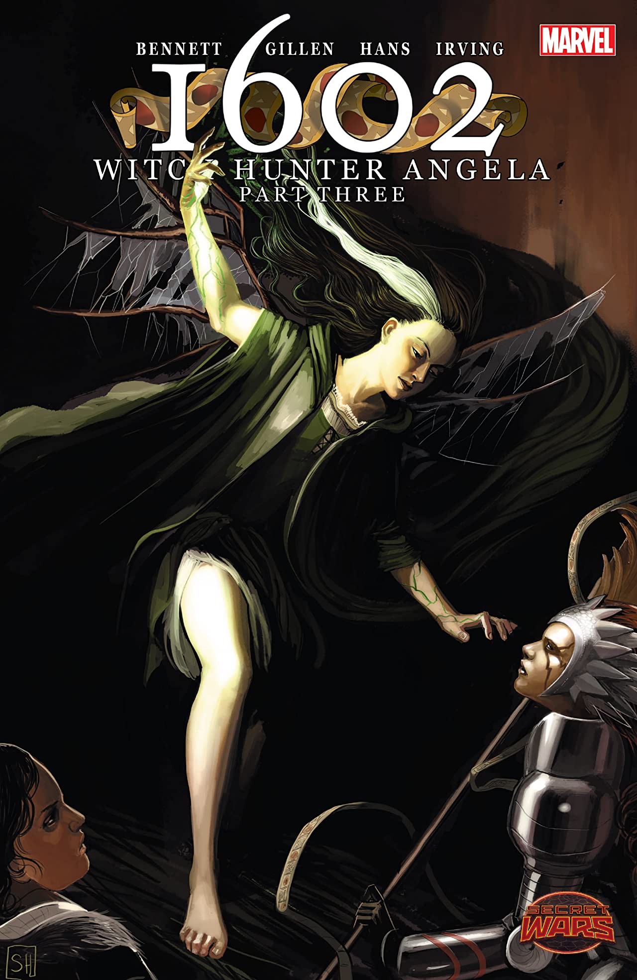 1602: Witch Hunter Angela #3 cover