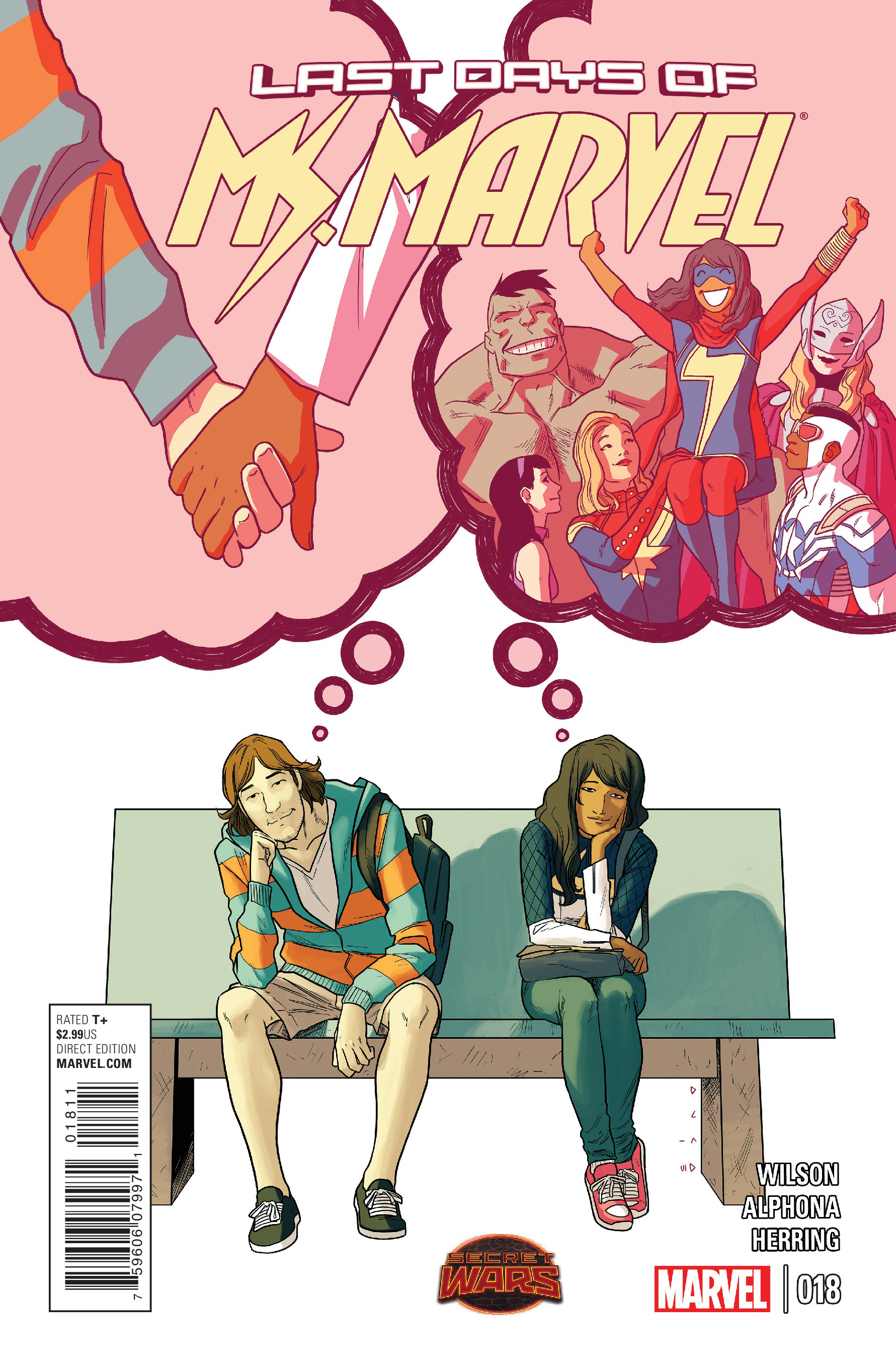 Ms. Marvel #18 cover