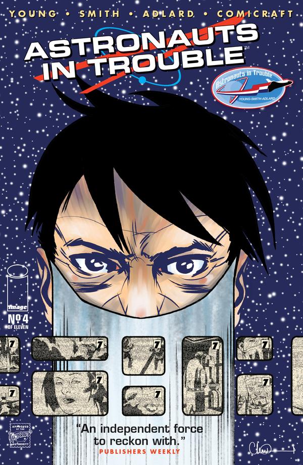 Astronauts in Trouble #4 cover