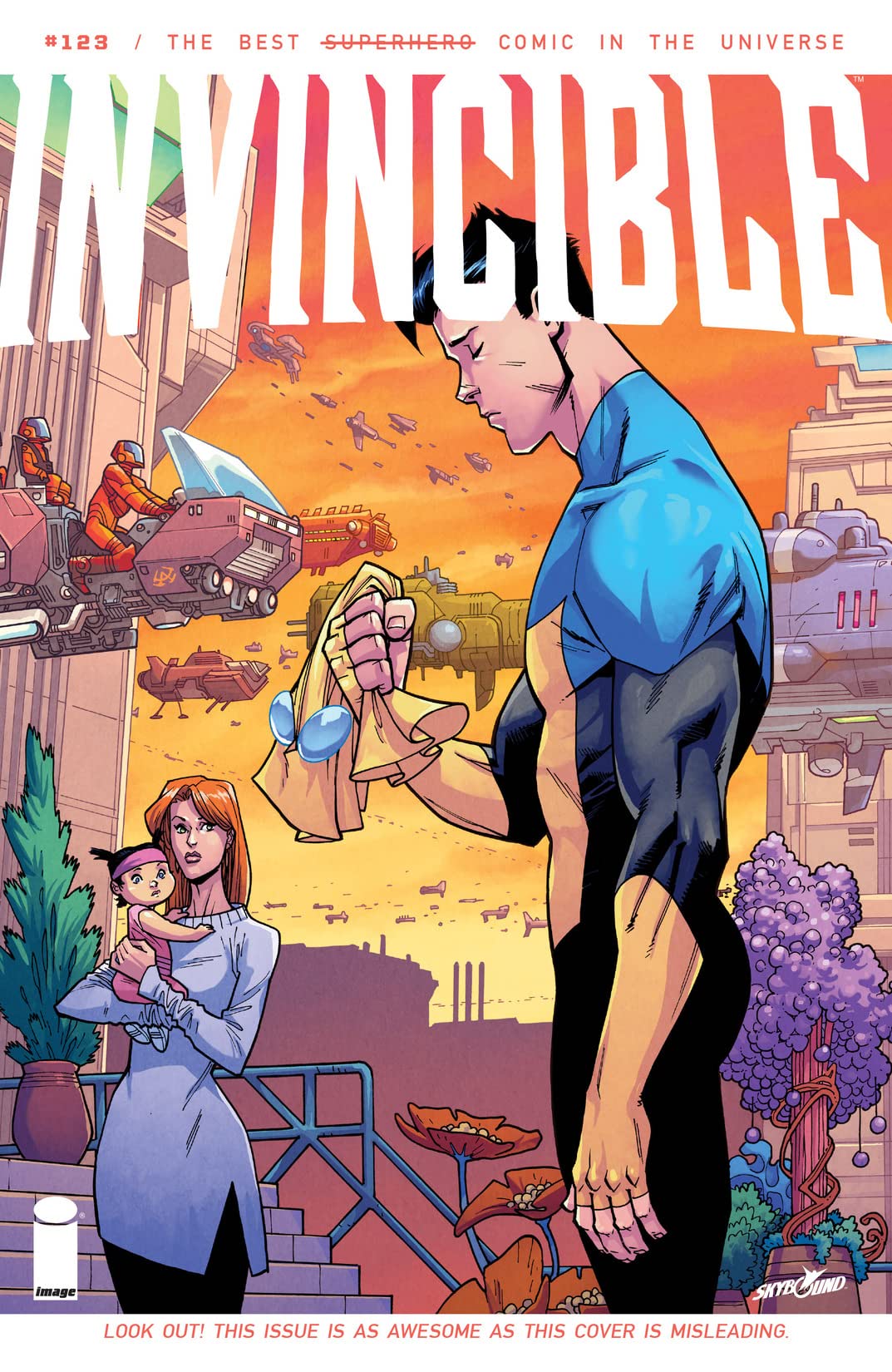 Invincible #123 cover