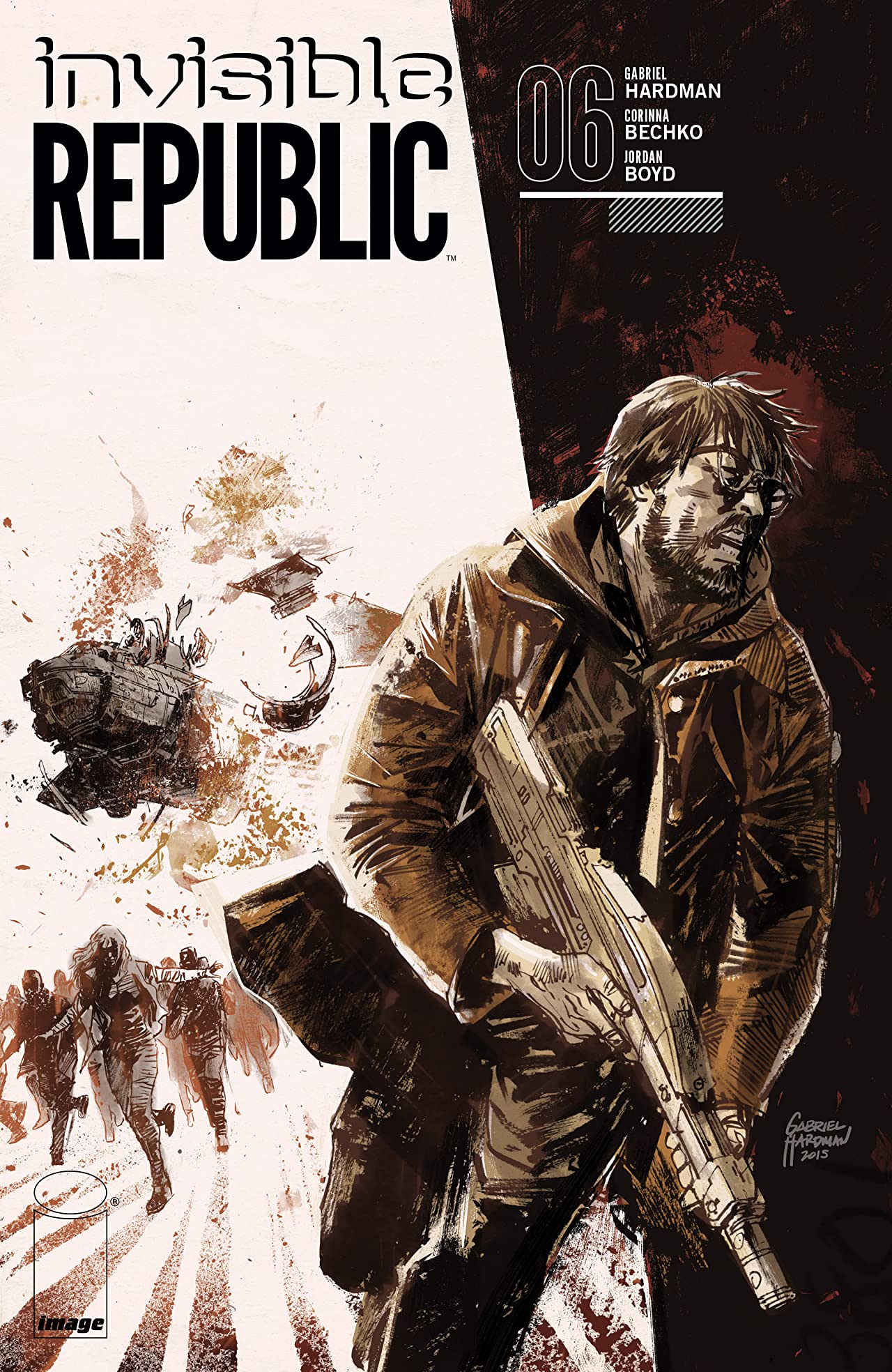 Invisible Republic #6 cover