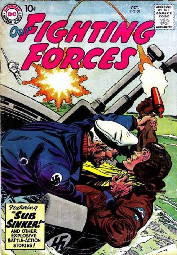 Our Fighting Forces #38 cover