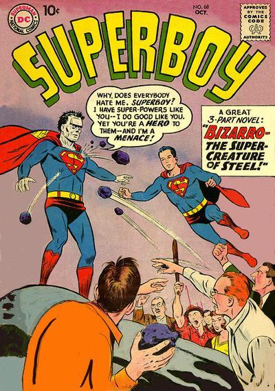 Superboy #68 cover